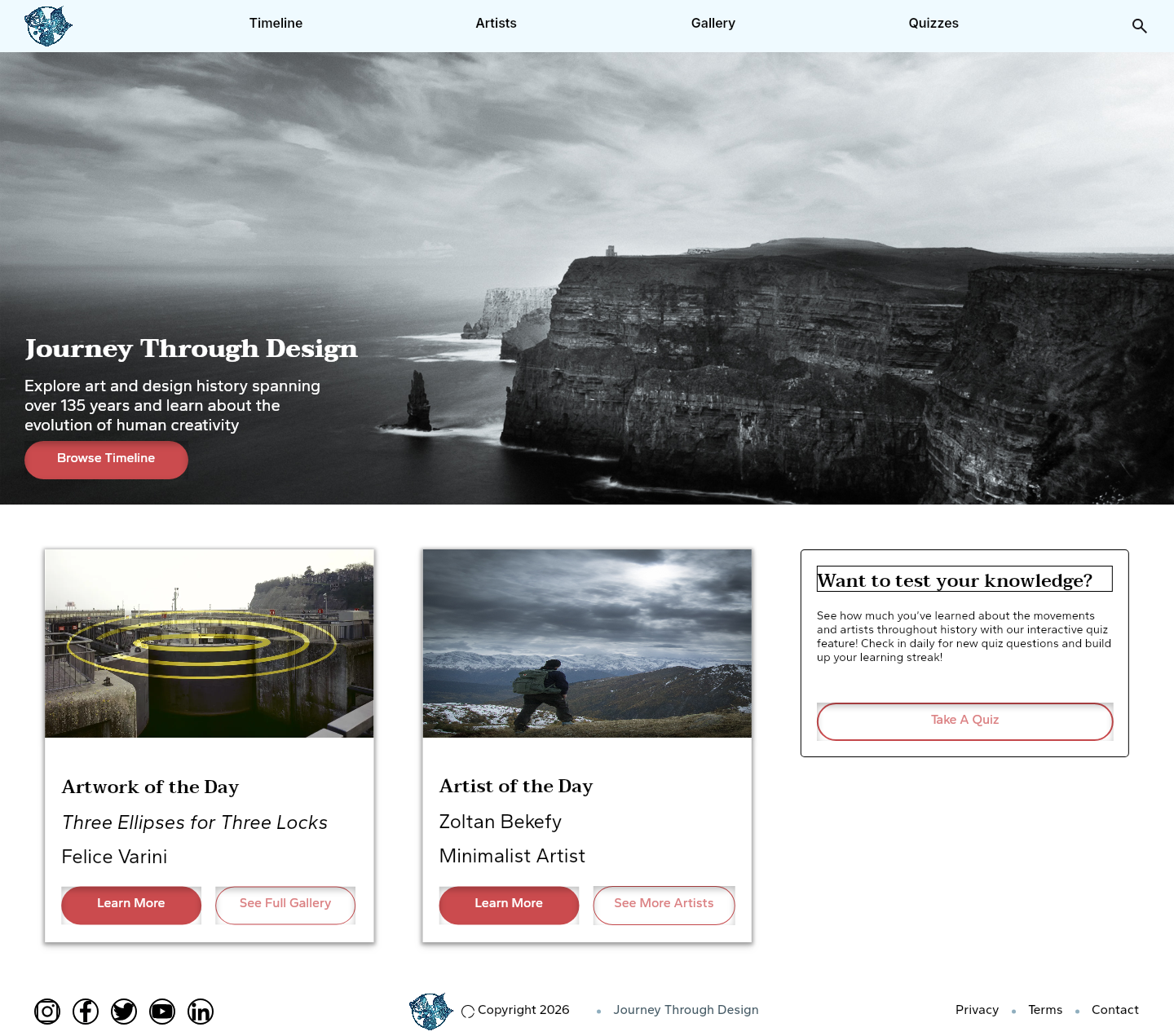 Journey Through Design — design overview